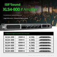 Amplificateur de puissance professionnel numérique série TXLS 2/4 canaux 8 ohms 250W-450W avec ventilateur silencieux 1U pour scène