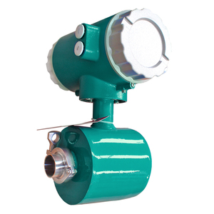 SS304 vệ sinh điện từ đo lưu lượng ba-kẹp sữa từ/dầu/Lưu lượng không khí mét cho nước đo lường - Product Image 2