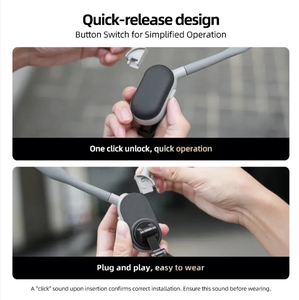 Nuovo accessorio supporto per collo magnetico per smartphone moto da sci da tiro-supporto per telefono cellulare - Product Image 4