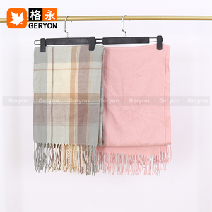 Geryon Vintage Wholesale Thrift Mixed Color Scarves Pre-owned Womens Mufflers Secondhand Scarves for Used Clothes Bulk - Product Image 3