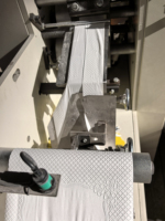 Machine à plier les mouchoirs de poche, les serviettes en papier, les lingettes en papier, avec moteur PLC et roulement, 500-600 pièces/min