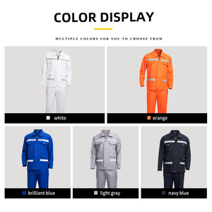 Vêtements de travail réfléchissants en coton confortables personnalisé<span class=keywords><strong>s</strong></span> pour hommes combinaisons de <span class=keywords><strong>s</strong></span>écurité ignifuge Fr uniforme de travail de <span class=keywords><strong>s</strong></span>écurité - Product Image 3