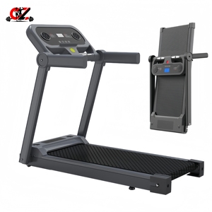 สายพานวิ่งไฟฟ้าในร่มแบบพับได้ CZFIT พร้อมระบบลดแรงกระแทก สำหรับการออกกำลังกายที่บ้าน การฝึกคาร์ดิโอประจำวัน - Product Image 1