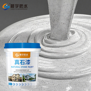 <span class=keywords><strong>Pintura</strong></span> Impermeable con Gránulos de Mármol de Efecto Piedra de Cemento Artificial para Piscinas de <span class=keywords><strong>Arena</strong></span> de Colores, para Exteriores de Restaurantes y Casas - Product Image 2