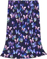 Couverture Papillon Douillette en Polaire Flanelle, Couverture Climatisation pour Salons et Canapés