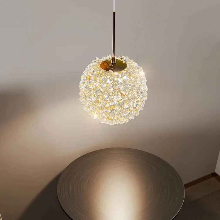Nordic Post-Modern LED Luzes Pingente Luxo Lustre Sala Quarto Bedside Lamp