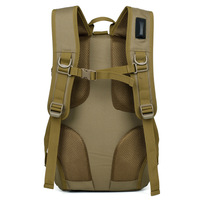 Sac à dos tactique imperméable en polyester 36-55L unisexe, sac à dos de sport, randonnée, cyclisme, camping