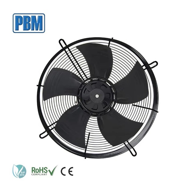 EC 230V 300mm Industrial Axial Air Cooling Fan IP55 Anticlockwise Rotation Brushless External Rotor Motor Free Standing ODM OEM