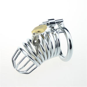 大人男性用プラスチック性貞操デバイスコックケージペニスリングセックスおもちゃ - Product Image 1