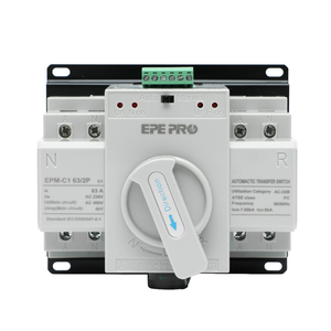 Công tắc chuyển tự động nguồn kép 2p220v 4p380v hộ gia đình mini một pha ba pha bốn dây mở 4P PC loại CB - Product Image 2