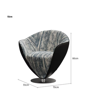 Venta muy caliente Exportación Más de 50 países Ocio Silla giratoria cónica única de gama alta IB617 para el hogar o el hotel - Product Image 6