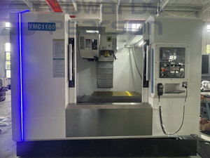 เครื่องจักรกลึงแนวตั้ง VMC1160 GSK ความเร็วสูง 3/4/5 แกน สำหรับงานหนัก 6 หัวจับแกนหมุน NT30 ขนาด 1200x600 ศูนย์กลาง 3 - Product Image 3