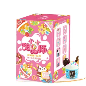 Mr.toys new design dessert chef for girls gift ice cream diy crafts kits birthday gift for kids educational toys for girls boys