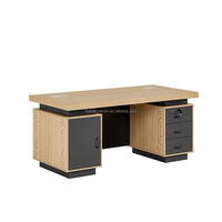 Réception Bureau de direction antimoderne Mobilier de bureau en bois Bureau d'ordinateur Tables de jeu Ensemble Bureau de jeu