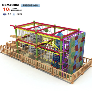 Fabricante de Equipos Personalizados para Parques de Aventura Interiores, Cuerdas de Nailon para Circuitos de Escalada, Trampolín para Centros Comerciales - Product Image 4