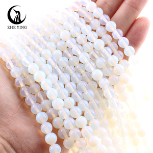 Zhe Ying 6/8/10mm Opal Synthesis Opalite <strong>Stone</strong> <strong>Beads</strong> Natural <strong>Stone</strong> Opalite <strong>Stone</strong> Loose <strong>Beads</strong> - Product Image 6