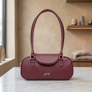 Sac à bandoulière pour femme, style coréen contemporain, texture mate, fermeture éclair, toutes saisons - Product Image 3