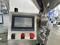 Servo Remplissage Semi Automatique Lavage De Voiture Savon Graisse Remplissage Solution De Cire Shampooing Gel Bouteille Machine De Remplissage