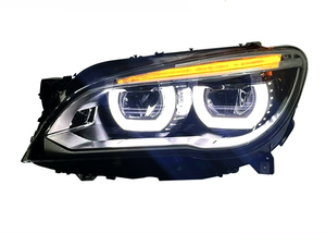 Modification du bloc optique avant, feux de jour à LED et phares projecteurs 12V, neuf 2016-2019 pour Série <span class=keywords><strong>7</strong></span> F01/F02 - Product Image 2
