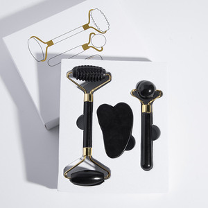 Conjunto de Massagem de Pedra de <span class=keywords><strong>Jade</strong></span> Negra <span class=keywords><strong>Original</strong></span> Barato, Rolo de <span class=keywords><strong>Jade</strong></span> Natural, Gua Sha, Caixa de Pedra de <span class=keywords><strong>Jade</strong></span> - Product Image 6