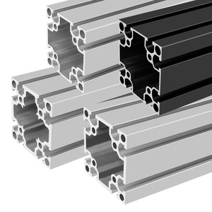 Chuangying 8080 Aluminum Profile 80x80 Industrial Automation Frame Square Tube 6063 Alloy Anodized - Product Image 1
