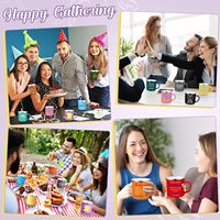 Mug de camping en émail écologique de 12 oz imprimé avec couvercle, couleur et logo personnalisés - Souvenir attentionné, cadeau idéal pour votre bien-aimé(e)