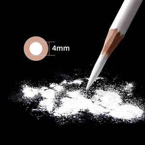 Juego de Lápices de Grafito Xin Bowen, 3 Lápices de Carbón y Lápiz Blanco para Dibujo y Bocetos, Personalizable - Product Image 4