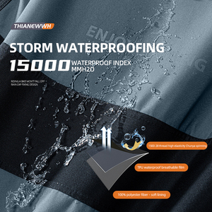 <span class=keywords><strong>Poncho</strong></span> de pluie extra-long et épaissi avec <span class=keywords><strong>manches</strong></span>, unisexe, imperméable intégral pour moto électrique et conduite - Product Image 5