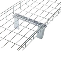 Cannelle porte-câbles en treillis métallique en acier au carbone soudé avec finition GI pré-galvanisée pour la pose de câbles électriques dans les bâtiments commerciaux
