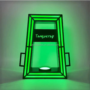 Soporte de vino iluminado de lujo, estante de exhibición de Ginebra Tan-queray, botella de champán, botella Prensenter, glorificador, servicio VIP para Bar <span class=keywords><strong>Club</strong></span> - Product Image 2