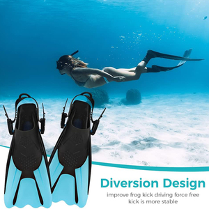 Moda personalizada China Natación y buceo Entrenamiento <span class=keywords><strong>Arena</strong></span> <span class=keywords><strong>Aletas</strong></span> Buceo corto Apnea <span class=keywords><strong>Aletas</strong></span> <span class=keywords><strong>de</strong></span> natación para adultos Unisex - Product Image 5