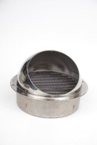 इनक्स 201 304 स्टेनलेस स्टील ड्राई एयर वेंट कैप रसोई समुद्री वेंटिलेशन के लिए - Product Image 2