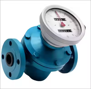 4-20ma IP65保護0.5% 高精度GOGF-1000楕円形ギア流量計ステンレス鋼キャストスチール機械インジケータ - Product Image 3