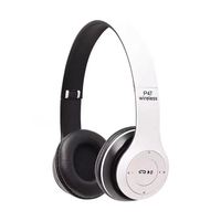 Audífonos Inalámbricos Estéreo Maxfree P47 Baratos, Auriculares Bluetooth V5.0 TWS para Juegos, con Cancelación de Ruido, Deportivos, de Poliéster