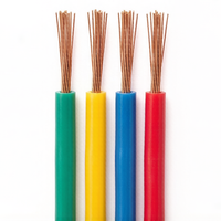 Fil de cuivre isolé solide BVR 1,5 mm 4x2,5 25 mm recouvert de PVC 450V/750V IP65 flexible pour usage industriel et bâtiment