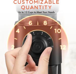 เครื่องบดกาแฟเอสเปรสโซ่ขนาด40ทรงกรวยกรวยไทเทเนียมปรับได้แบบมืออาชีพ - Product Image 4