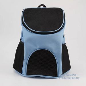 Elegante PC Material <span class=keywords><strong>gato</strong></span> perro bolso de hombro cierre de cremallera de moda tela Oxford mochila portátil transpirable con patrón sólido - Product Image 3