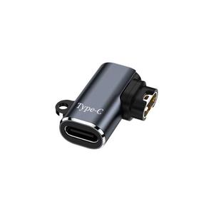 USB-C femelle vers chargeur <span class=keywords><strong>de</strong></span> montre Garmin vers adaptateur <span class=keywords><strong>8</strong></span> broches <span class=keywords><strong>connecteur</strong></span> <span class=keywords><strong>de</strong></span> chargeur <span class=keywords><strong>de</strong></span> montre Garmin à 90 degrés adaptateur mâle - Product Image 4