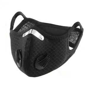 HOSTARON özel bisiklet maskesi moda en iyi fiyat yüksek kalite kafa monte Anti toz spor rüzgar geçirmez kayak çalışan yarım yüz kapatma