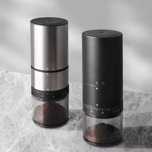 Nuovo <span class=keywords><strong>Macinacaffè</strong></span> Elettrico Portatile Ricaricabile USB <span class=keywords><strong>con</strong></span> 38 Livelli di Regolazione per Espresso - Product Image 2
