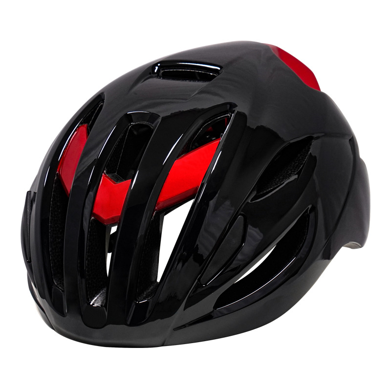 Black with Red