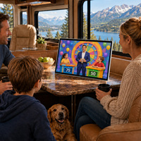 Tablet TV Portátil Inteligente Inalámbrica con Pantalla Táctil Interactiva de 21.5/24.5/27 Pulgadas FHD 8+128G Android 15 y Soporte Móvil en Maletín, Venta al Por Mayor