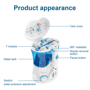 <span class=keywords><strong>Limpiador</strong></span> Dental Eléctrico Elegante, Irrigador Bucal, Hilo Dental <span class=keywords><strong>de</strong></span> <span class=keywords><strong>Agua</strong></span> - Product Image 3