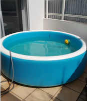 Piscine hors sol gonflable de haute qualité, grande piscine à structure Drop Stitch pour jardin extérieur