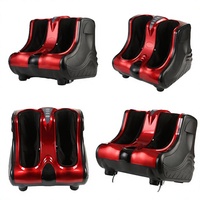 Masseur électrique pour pieds et mollets avec chaleur, machine de massage des jambes par compression d'air et pétrissage Shiatsu