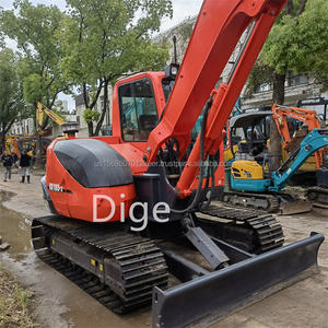 รถขุดมือสองขนาดเล็กทนทานเครื่องยนต์ Kubota Kx185ดั้งเดิมพร้อมเครื่องยนต์ที่เชื่อถือได้และกำลังไฟสูงมีส่วนลดดี - Product Image 4