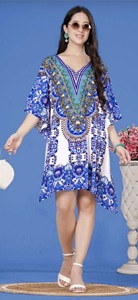 Robe longue africaine en viscose pour femme, coupe ample, style caftan, tunique, poncho, kimono, aspect satiné soyeux, tenue de détente bohème élégante - Product Image 4