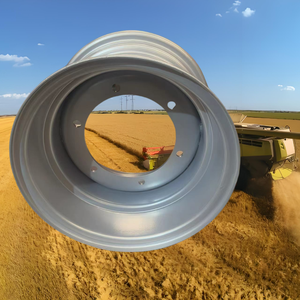 جرار زراعي <span class=keywords><strong>17</strong></span> بوصة مخصص من المصنع عجلات فولاذية W13x17 بوصة جنوط مخصصة للجرارات 55-<span class=keywords><strong>17</strong></span> - Product Image 1