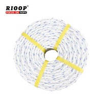 Fabrikherstellung 3-Strang Kunststoff Gedrehte PE-Angelschnüre PE-Bindfaden Überlebens-Paracord Nylon-Verpackungsseil