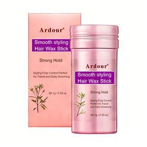 Cera en Barra Orgánica para Peinar el Cabello, Antiencrespamiento, Reparación de Daños, Resistente al Sudor y al Agua, Fijación Fuerte para Chicas - Product Image 1